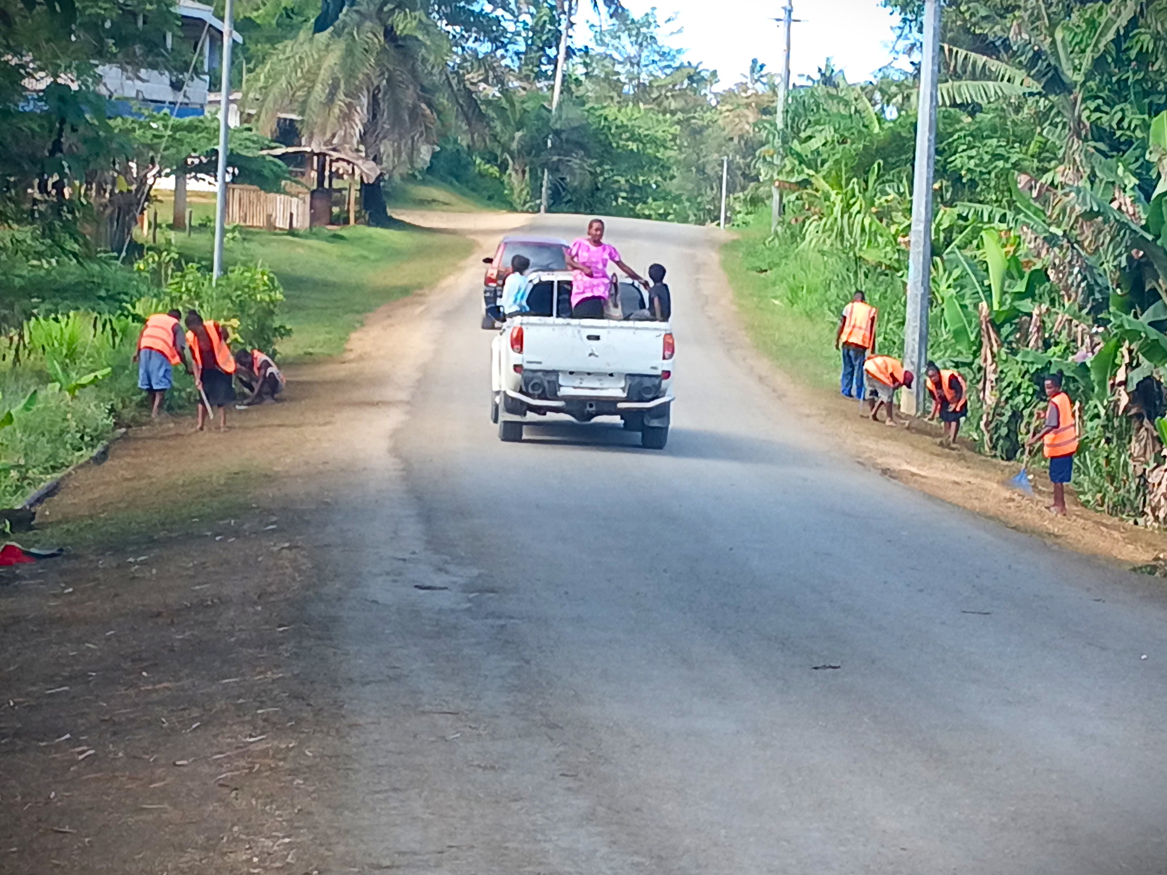 Street Cleaning and Solar Lighting Improve Community Life in Auki