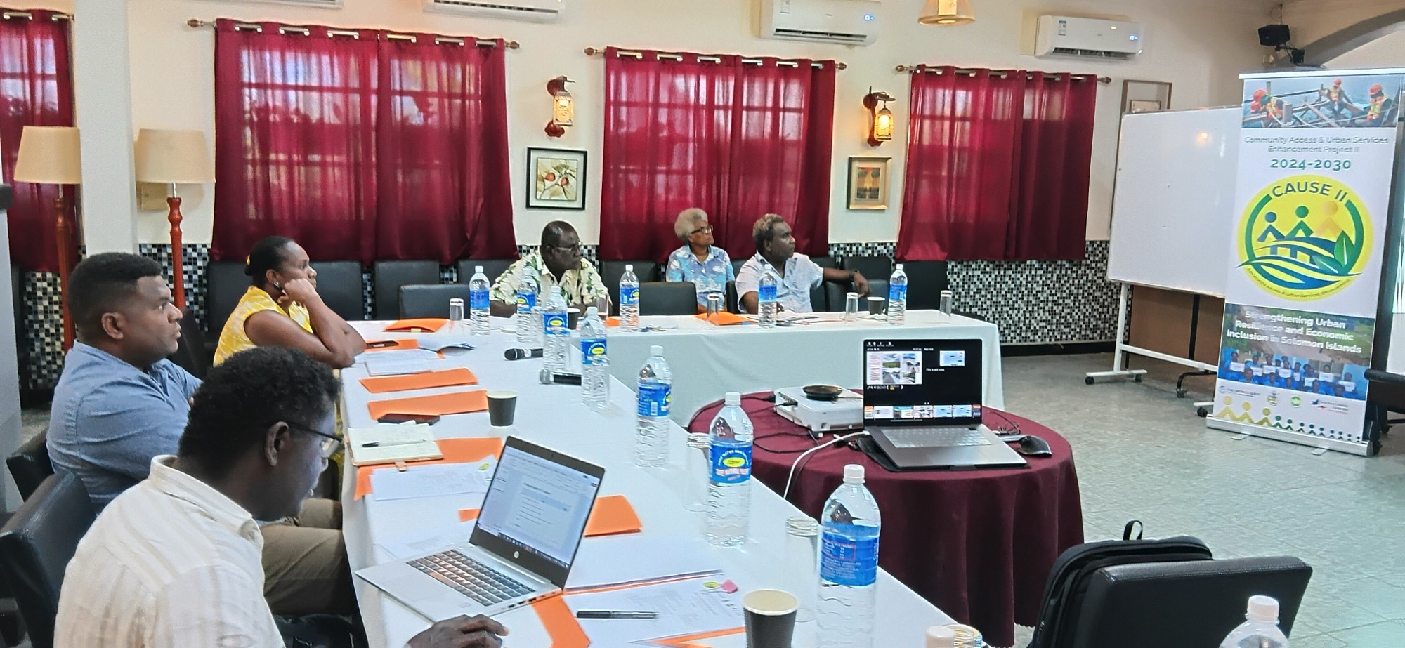 CAUSE II Holds 2nd Project Steering Committee Meeting in Honiara