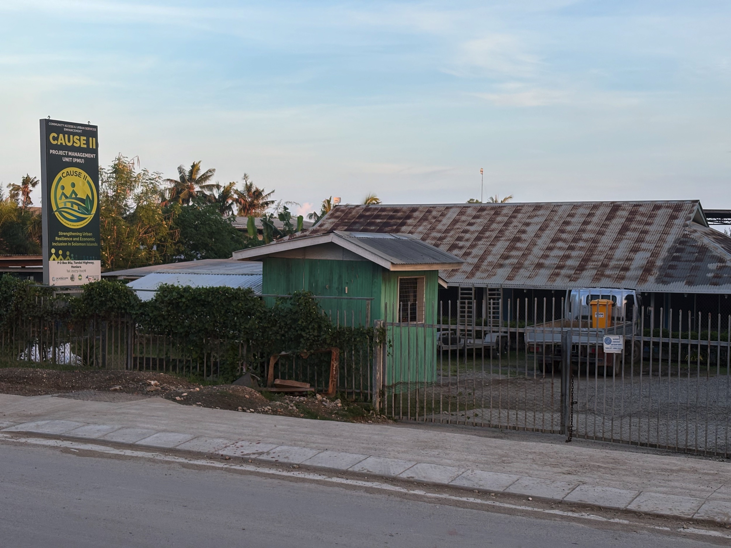 CAUSE II Launches Community-Focused Road Restoration in Honiara