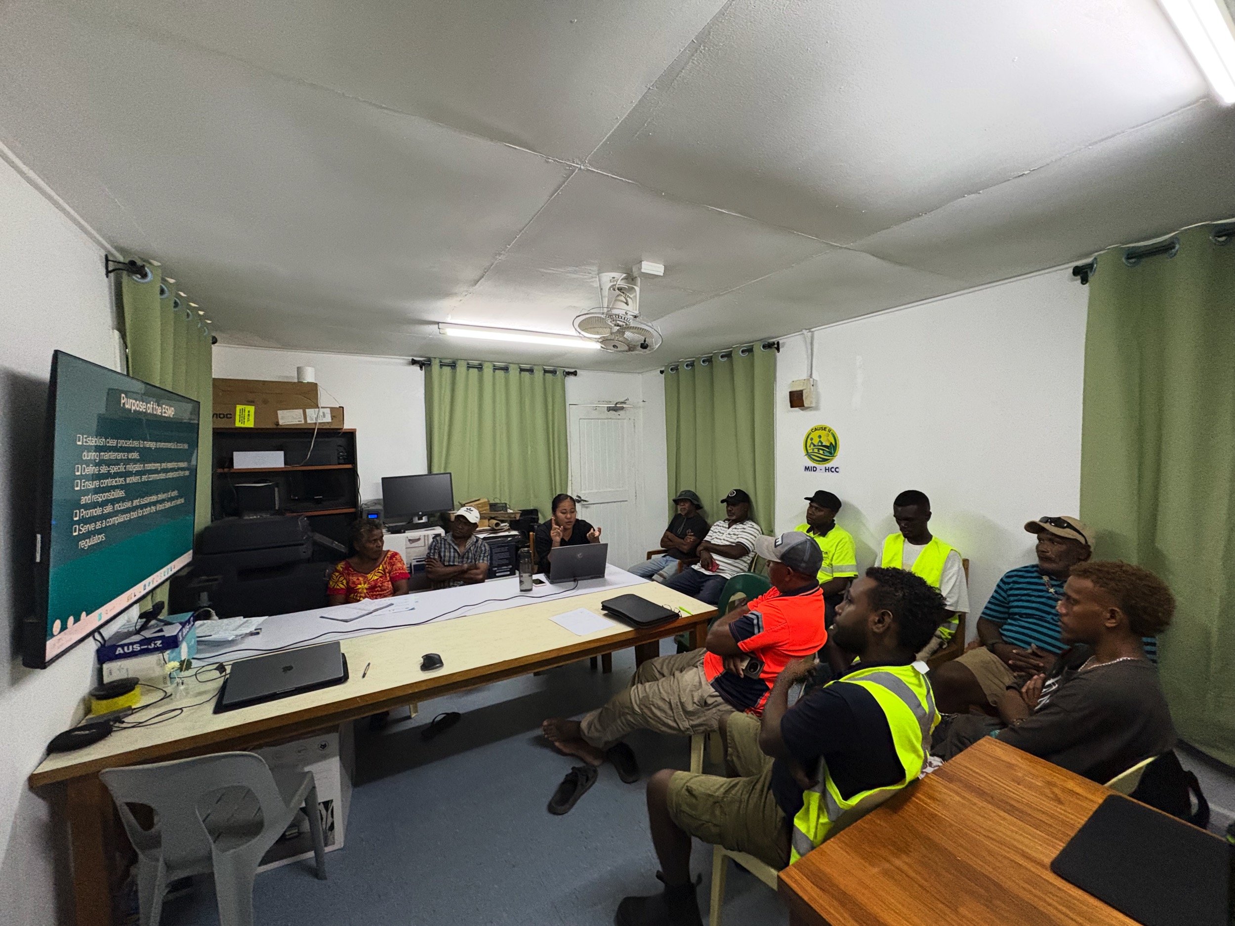 CAUSE II Hosts Pre-Construction Meeting to Emphasize Environmental and Social Safeguards for Road Rehabilitation