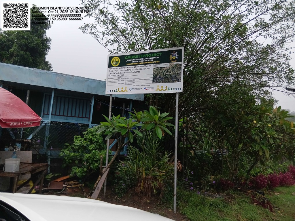 Lot 3 (Vara Creek / Matariu–Jericho / Koloale Sec1 & Sec2 / Koala–Mataniko)