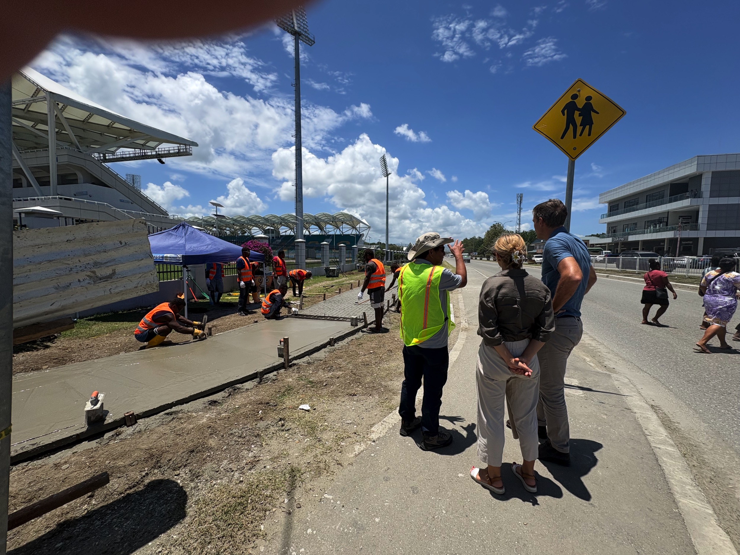 World Bank Team Visits Key CAUSE II Sites in Honiara