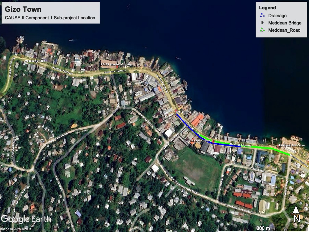 COMMUNITY ASSESSMENT AND CONSULTATION CAUSE II ROAD AND DRAINAGE UPGRADES – GIZO TOWN