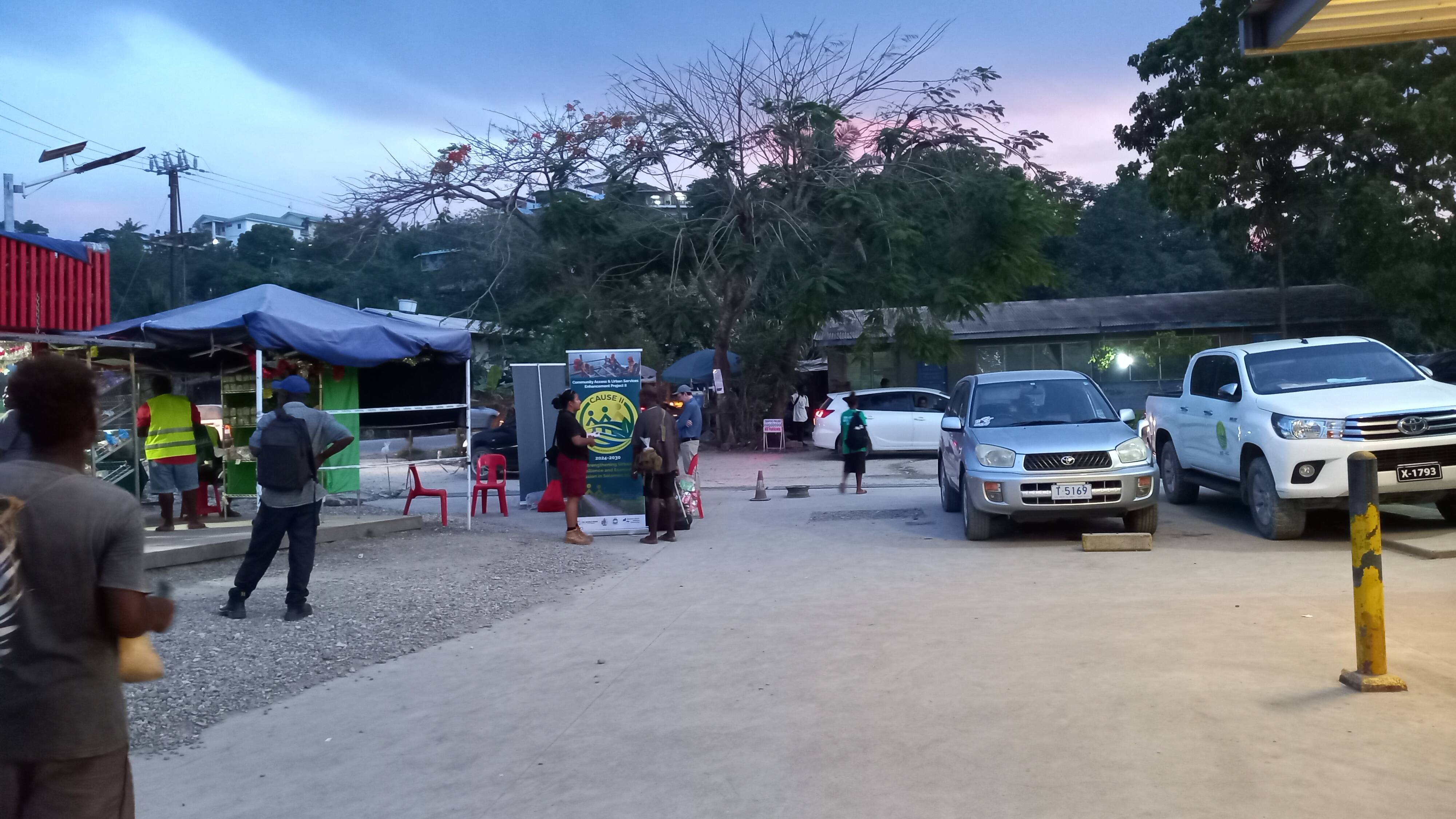 CAUSE II team engaging youth and women’s groups