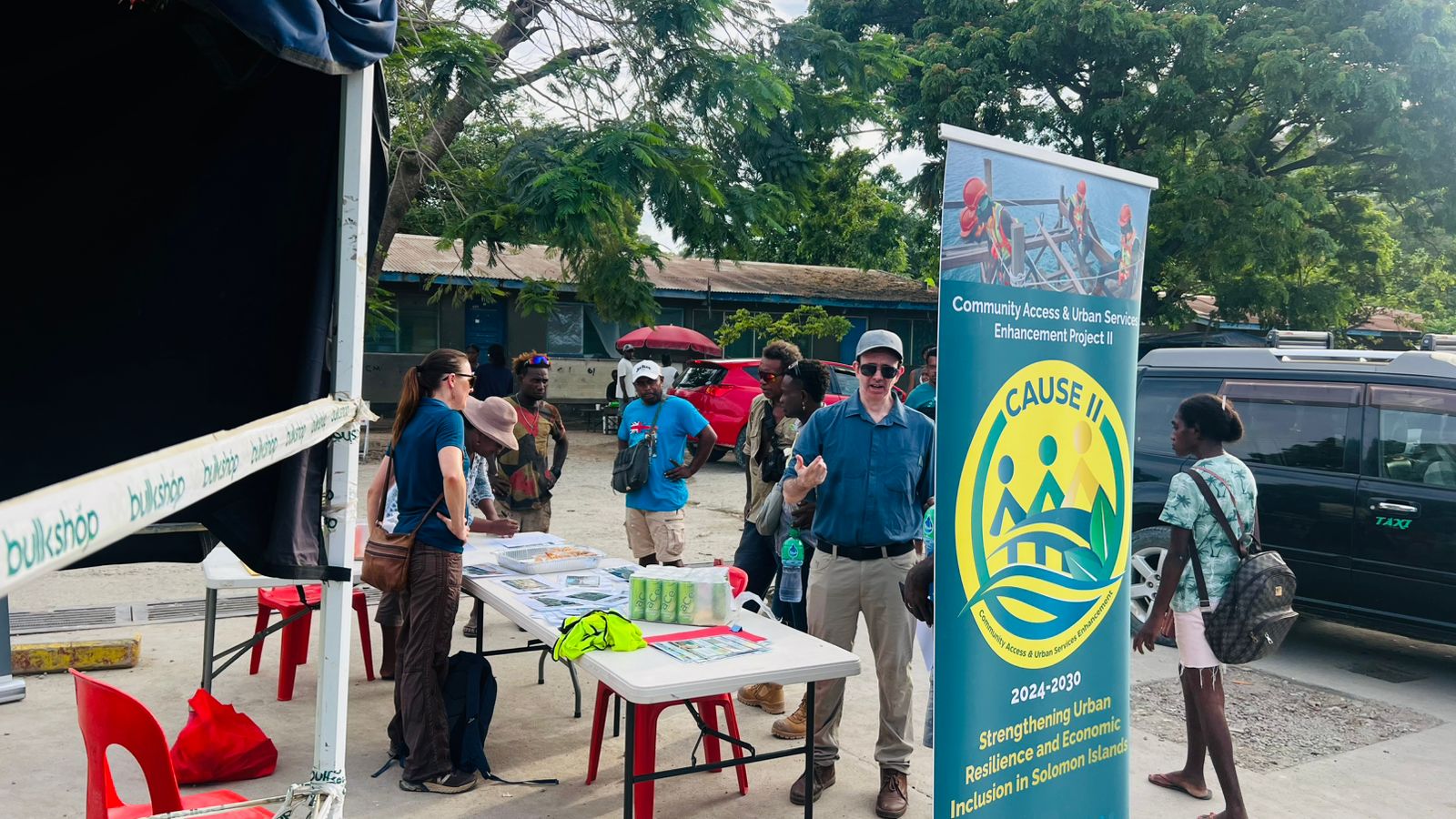 Community representatives at the Rove Bulk Shop consultation