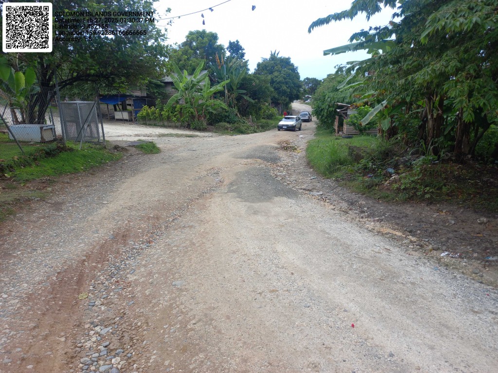 Site Photos from Tasahe B Honiara subproject locations