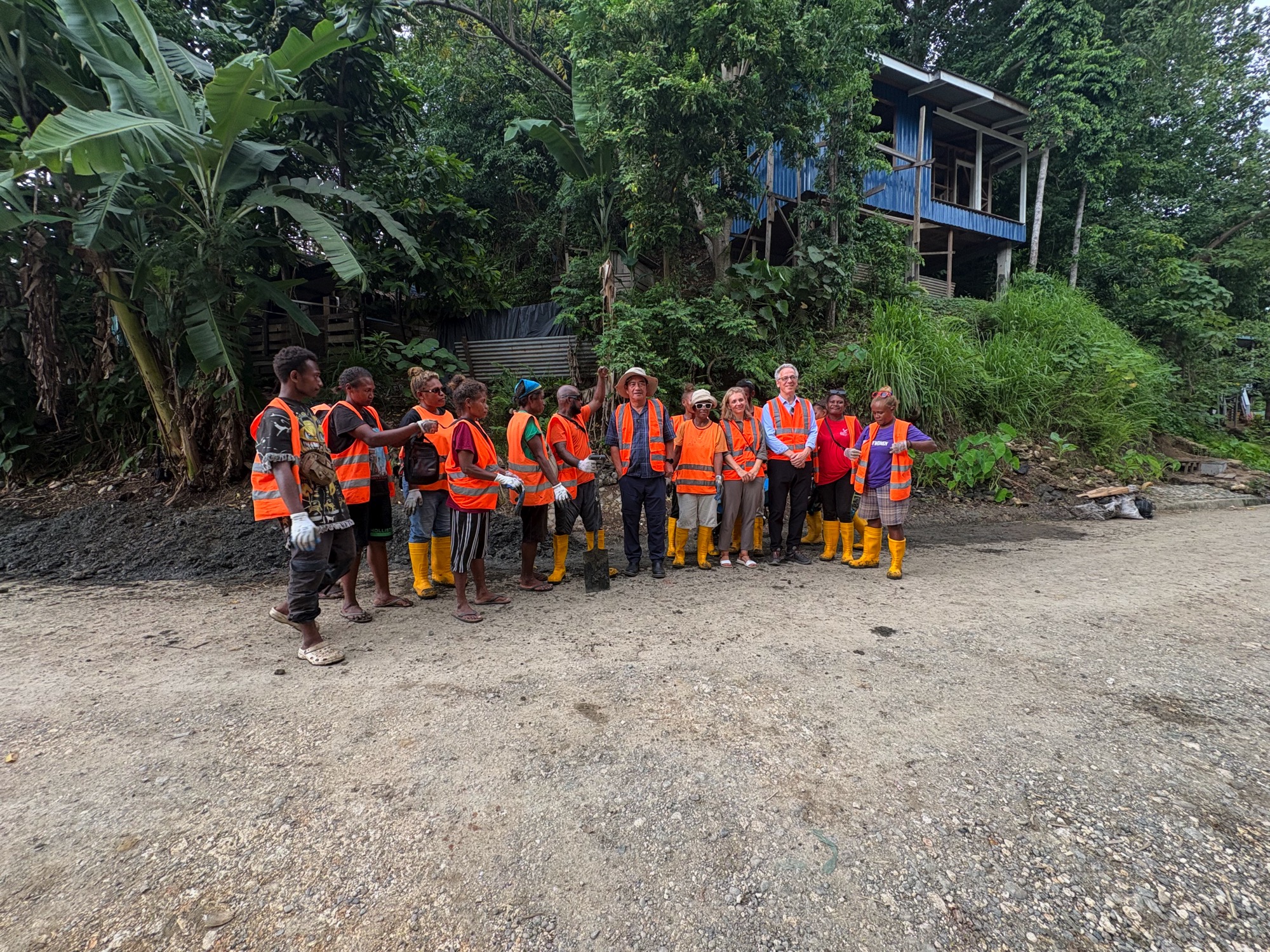 World Bank Director Han Fraeters Visits CAUSE II Project Sites