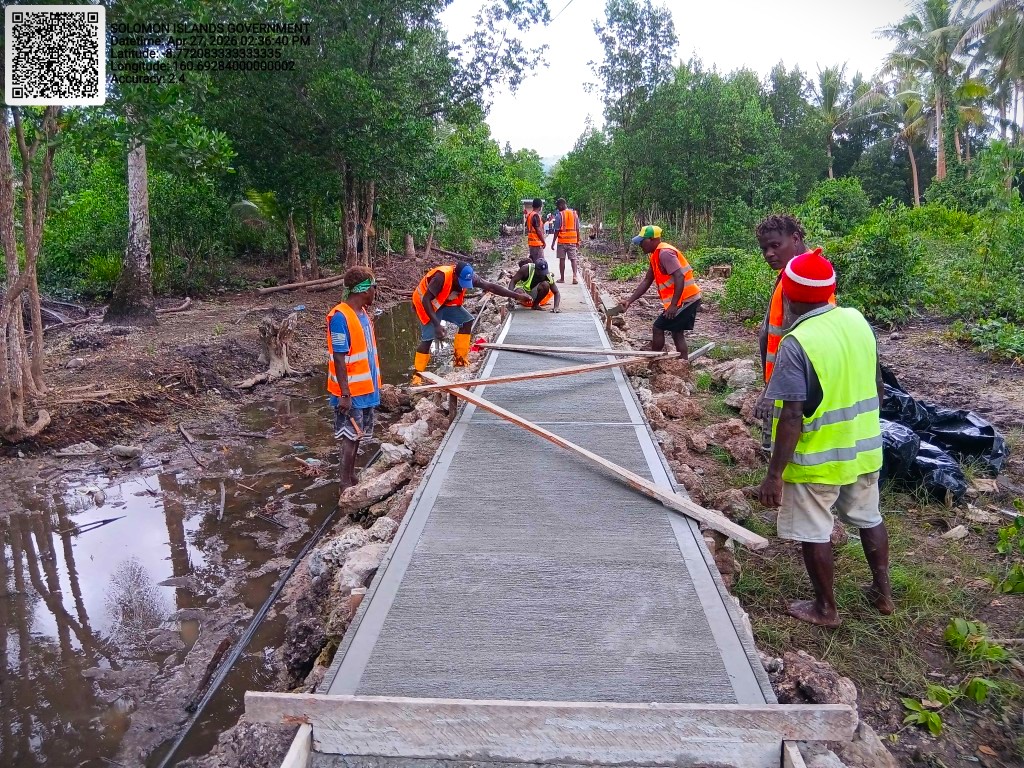 New Footpath Brings Safer Access for Siwai Community