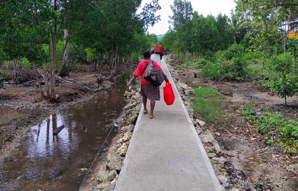 Siwai Community Thanks CAUSE II for New Footpath