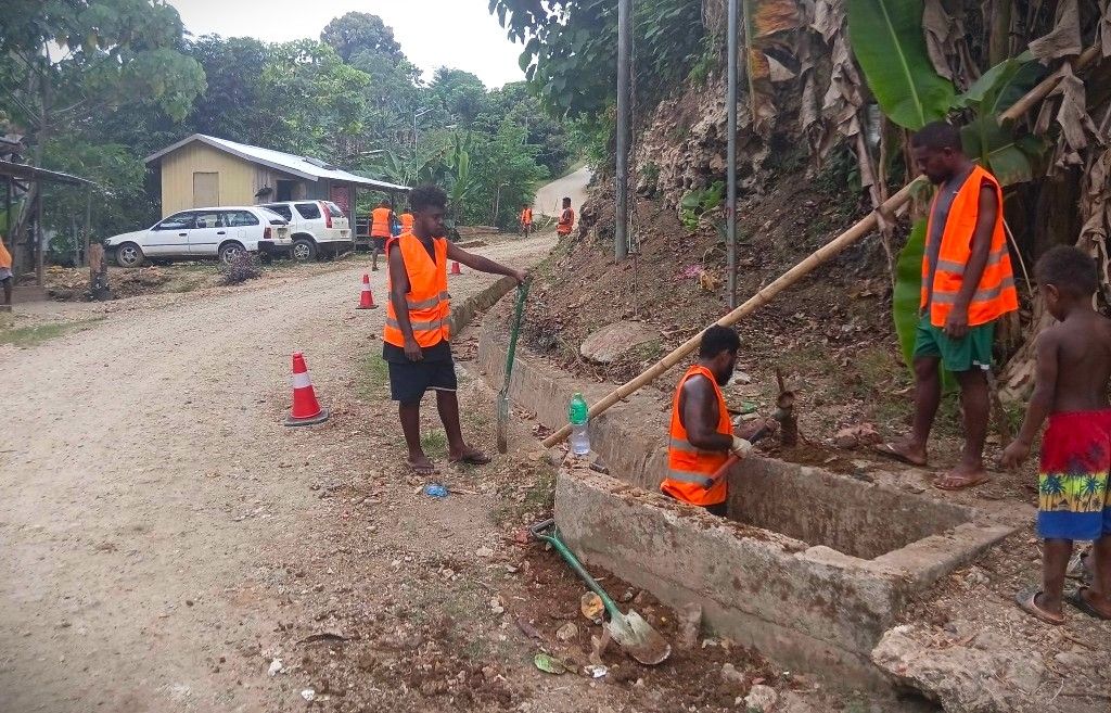 Improving Access and Safety Through Road Maintenance at Matariu