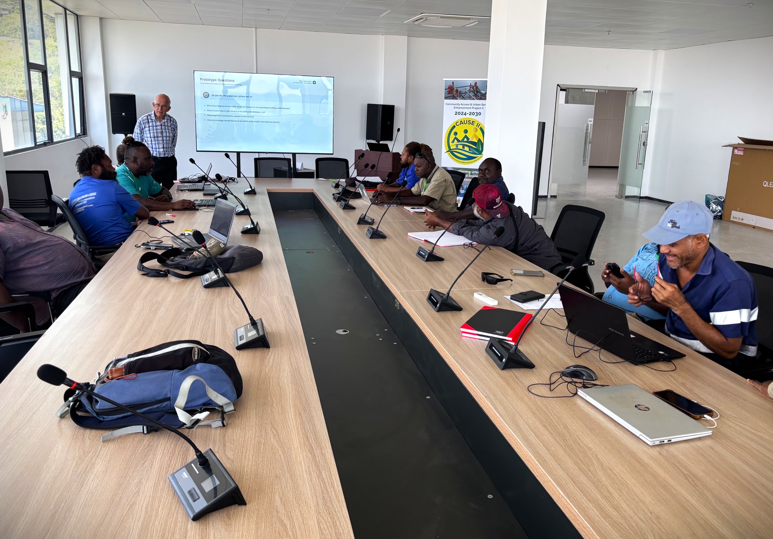 MLHS explores new digital system to improve land services and revenue