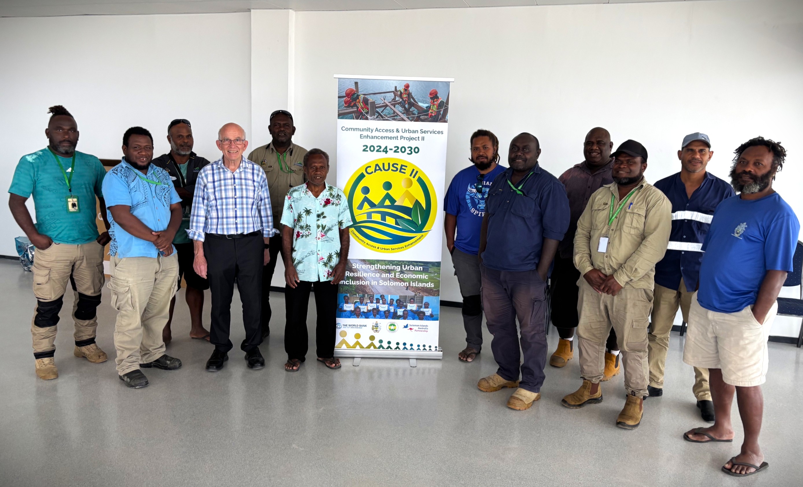 Survey work brings Honiara property boundaries closer to digital land system