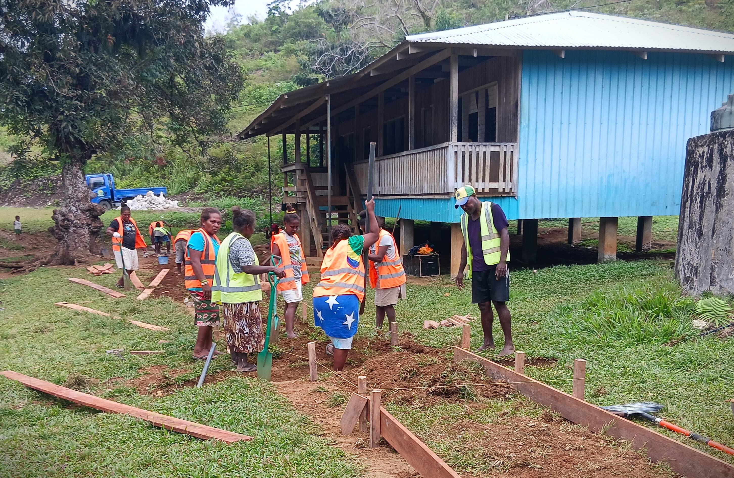 Women and Youth at the Centre of CAUSE II Community Works in Auki